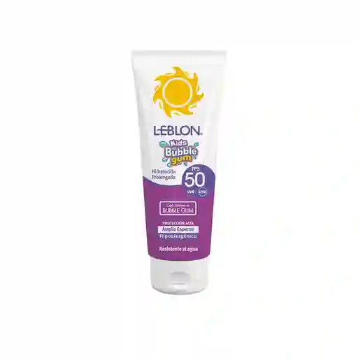 Leblon Protector Solar Kids Bubble Gum Amplio Espectro Fps50