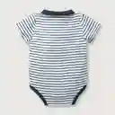 Bodie Polera Cuello de Bebé Niño Navy Talla RN Opaline