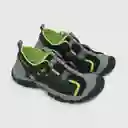 Sandalias Outdoor Calce Fácil Niño Negro Multicolor T.32 Colloky