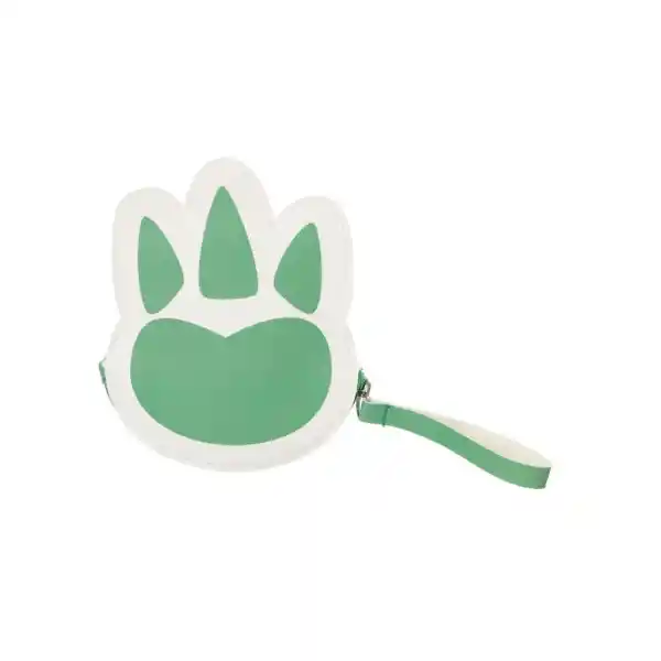 Monedero Verde Y Blanco Miniso