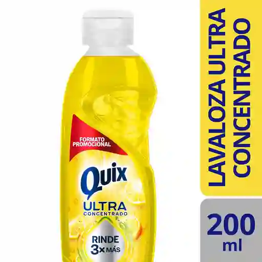 Quix Lavaloza Ultra Concentrado Limón