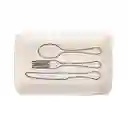 Set Platos de Cerámica Rectangulares 20 x 13 x 1.6 cm Casaideas