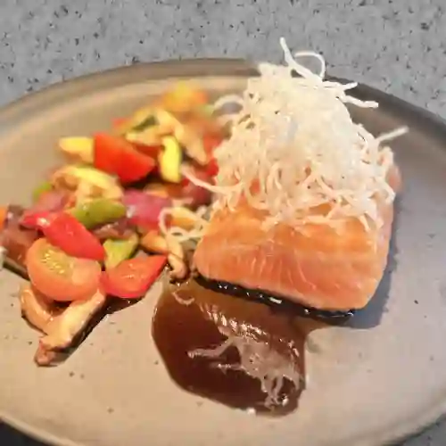 Salmón en Salsa Teriyaki