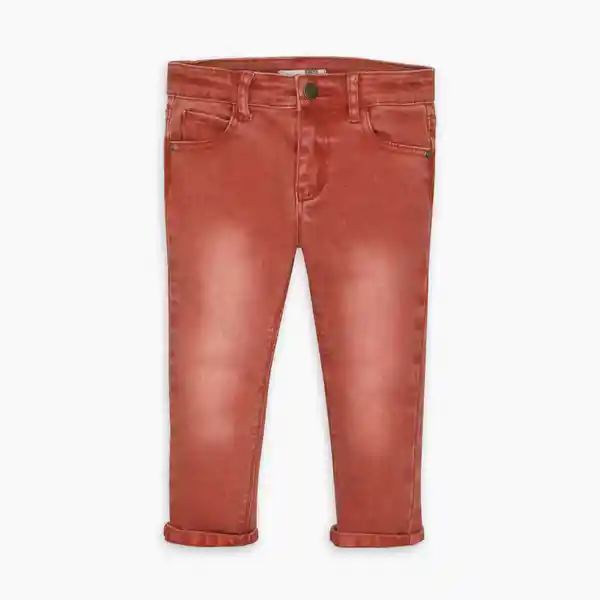 Colloky Jean Clásico de Niño Rojo Talla 36 Meses