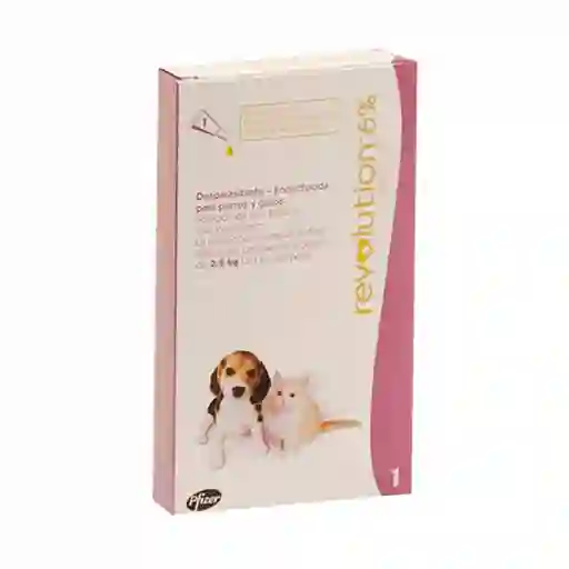 Revolution Antiparasitario Para Perro y Gatos de 2.5 Kg