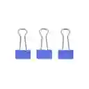 Set Clips Para Carpeta Azul Miniso