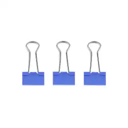 Set Clips Para Carpeta Azul Miniso