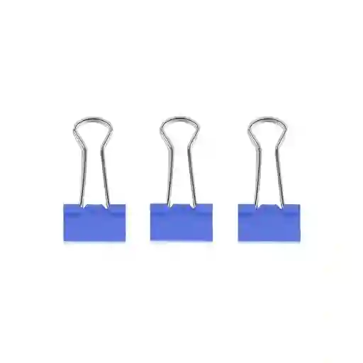 Set Clips Para Carpeta Azul Miniso