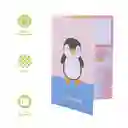 Notas Adhesivas Notas Gentleman Pingüino Penguin Series Miniso