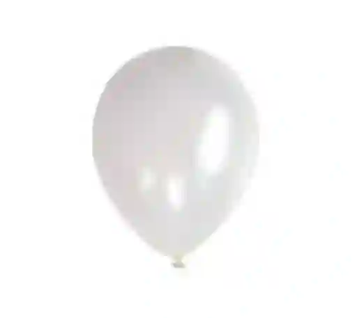 Big Party Globo de Látex Perla Blanco 421337