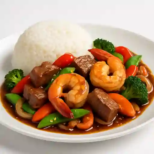 Salteado Mar y Tierra