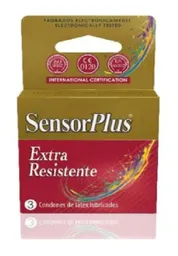 Sensor-Plus Condon De Latex Extra Resistente