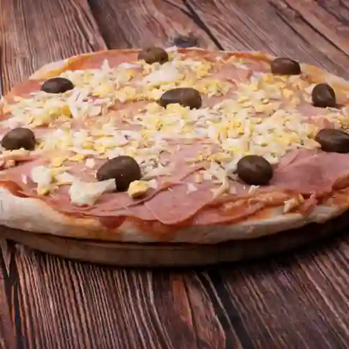 Pizza de Jamón y Huevo