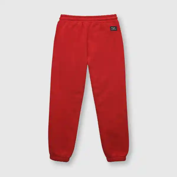 Pantalón de Niño de Buzo Con Bolsillos Red Rojo Talla 10A Colloky