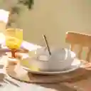 Individual Redondo de Papel Con Flecos Diámetro 38 cm Casaideas