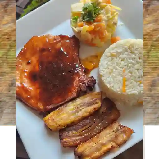 Chuleta ahumada bbq premium