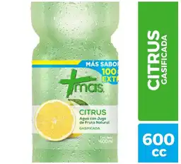 Más Bebida Gaseosa Sabor Citrus 600 cc