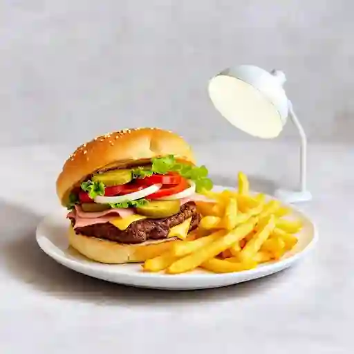 Hamburguesa Rey Del Olimpo
