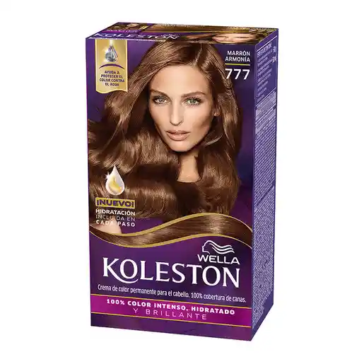 Koleston Wellacrema Color Permanente Tono 777 Marron Armonia