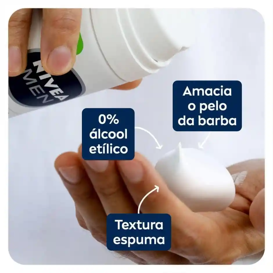 Nivea Men Espuma Afeitar Sensitive