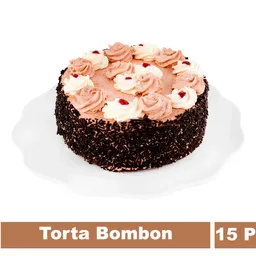 Torta Bizcocho Chocolate Crema Cuisine & Co