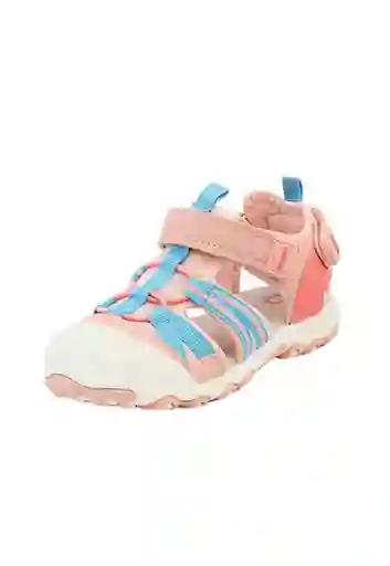Sandalias Outdoor Velcro Kids Niña Coral Talla 27 854