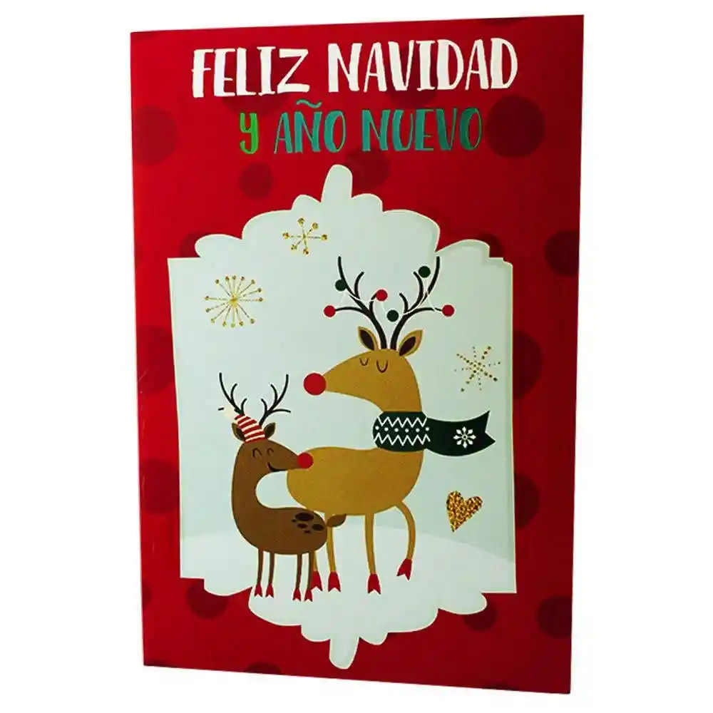 Tarjeta Saludo Happydays Cariã±o Ext 126