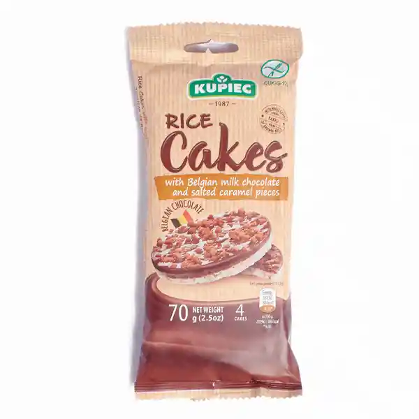 Kupiec Galleta de Arroz Chocolate Chips