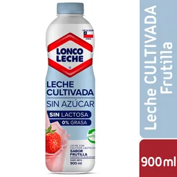 Loncoleche Leche Cultivada Light Sabor Frutilla