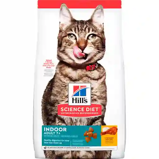 Hill's Alimento para Gato Senior de Interior Receta Pollo