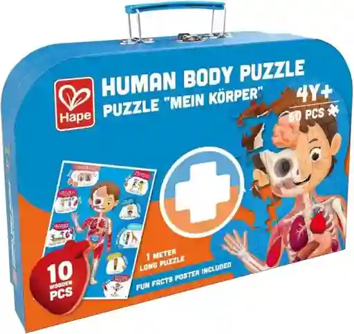 Hape Juguete Human Body Puzzle - E1635