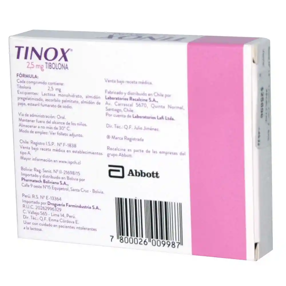 Tinox (2.5 mg)