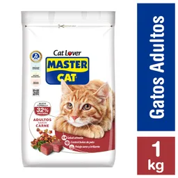 Master Cat Alimento para Gatos Adultos Sabor a Carne