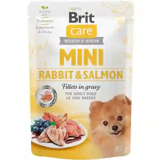 Brit Care Alimento Húmedo Perro Rabbit And Salmón Fillets Gravy