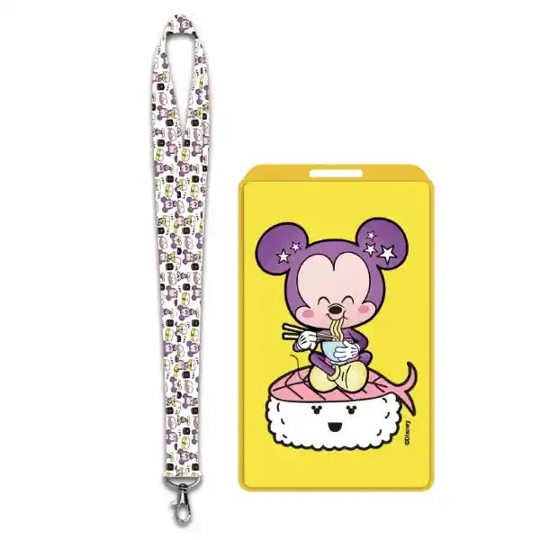 Lanyard Porta Credencial Mickey Minnie