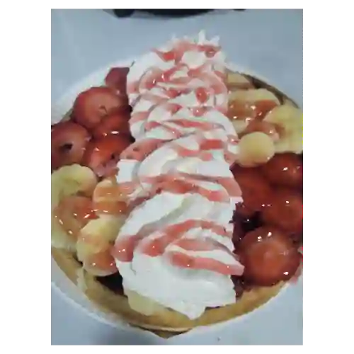 Waffle mermelada clásico