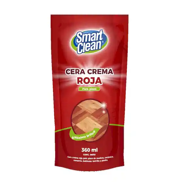 Smart Clean Cera en Crema Roja