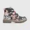 Botines Para Niña Print Negro Talla 33 Colloky