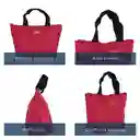 Miniso Lonchera Lisa Rojo 31.5x20.5x10cm