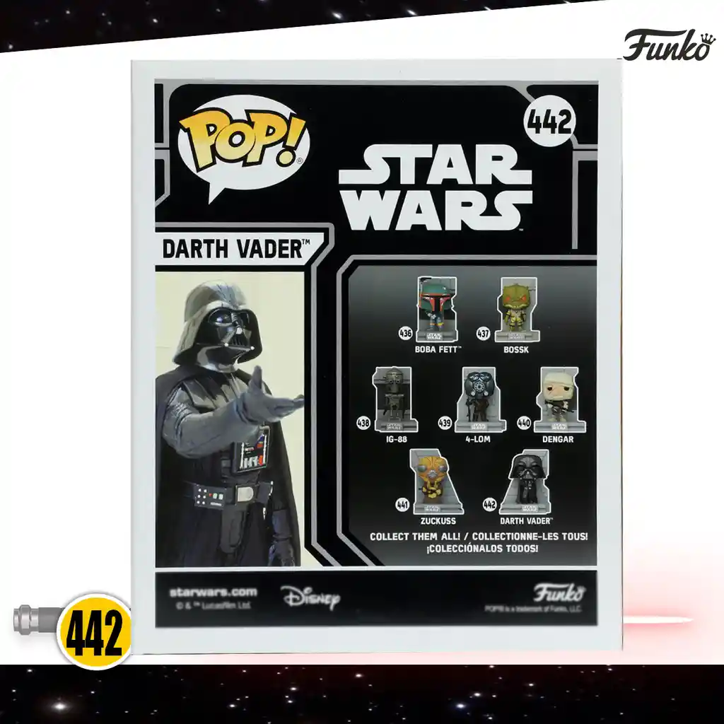 Funko Pop Figura de Colección Deluxe Star Wars Bounty 442