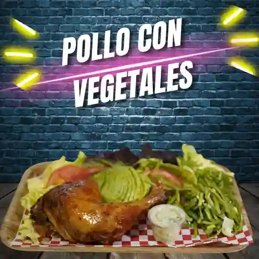 Pollo con vegetales