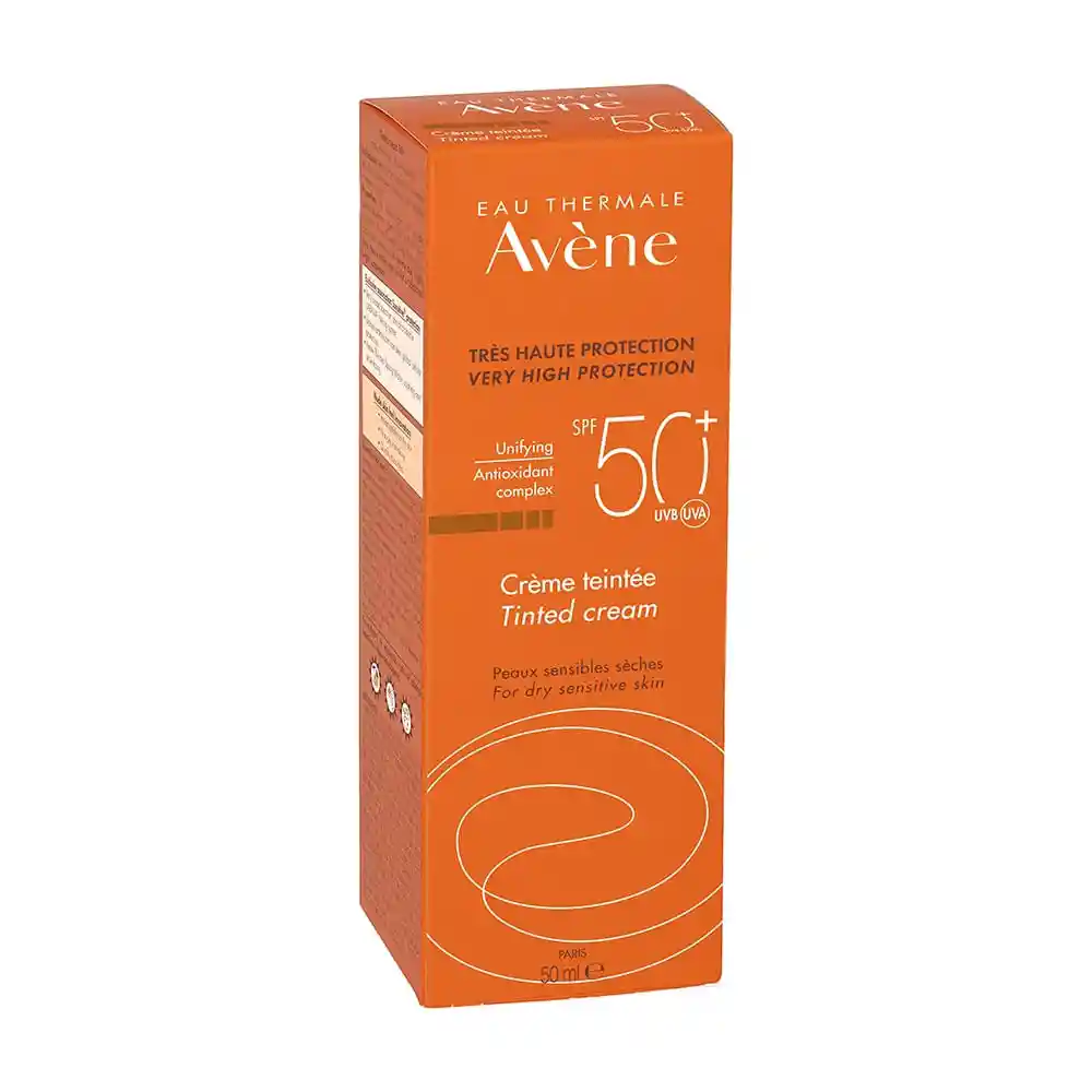 Avene Bloqueador Crema Col Fps 50+