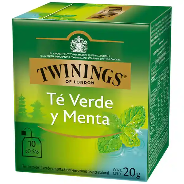 Twinings té Verde y Menta