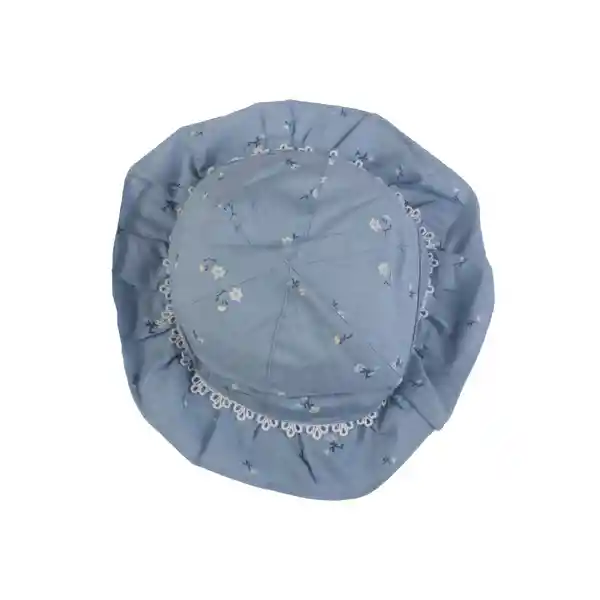 Gorro Bebe Niña Celeste Pillín 56