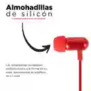 Miniso Audifonos De Cable Ge-12 Rojo