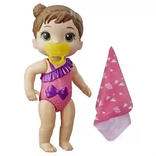 Hasbro Muñeca Baby Alive Bebé Chapoteos y Abrazos 3a+