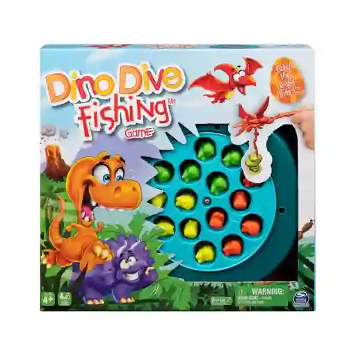 Spin Master Juego Pescando Dinosaurios