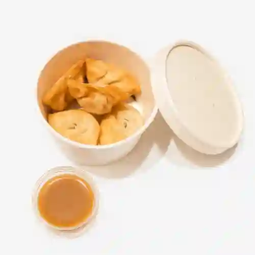 Gyozas Camarón (5 Pzs + Salsa Ponzu)