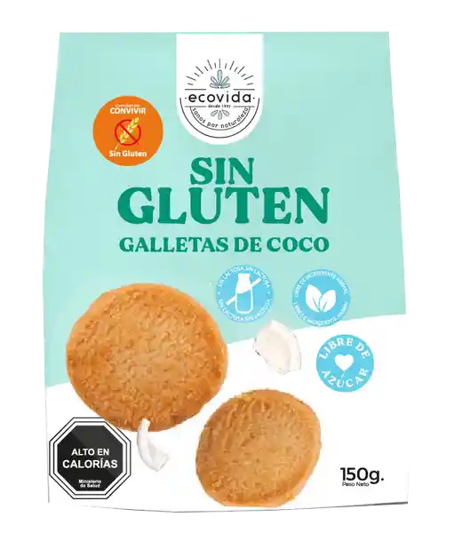 Ecovida Galleta de Coco Sin Gluten