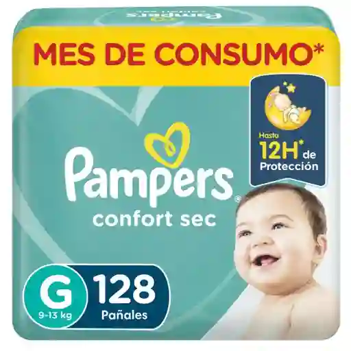 Pampers Pañal Confort Sec Talla G